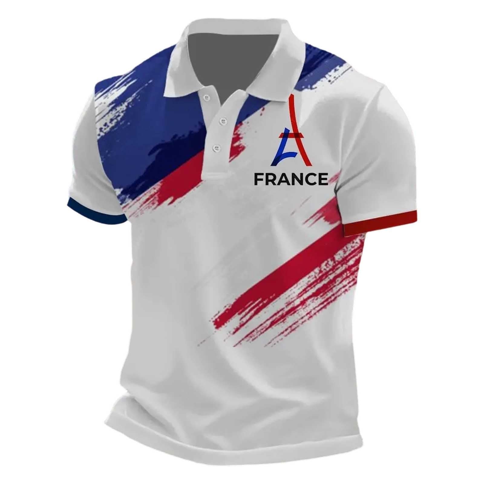 France 2026 Men's Football Supporter T-Shirt Streetwear (Image 80 of 94)
