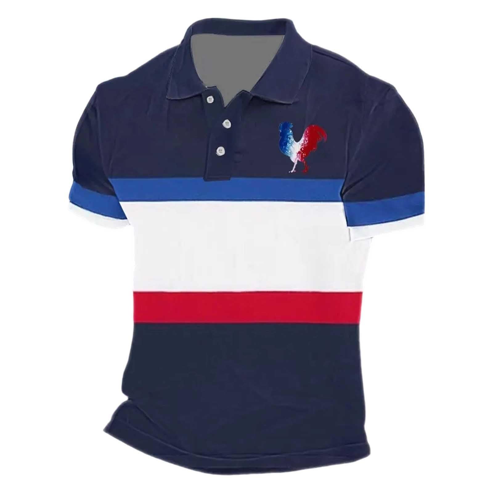France 2026 Men's Football Supporter T-Shirt, Streetwear, Image 79 of 94. Blue jersey, soccer fan apparel.