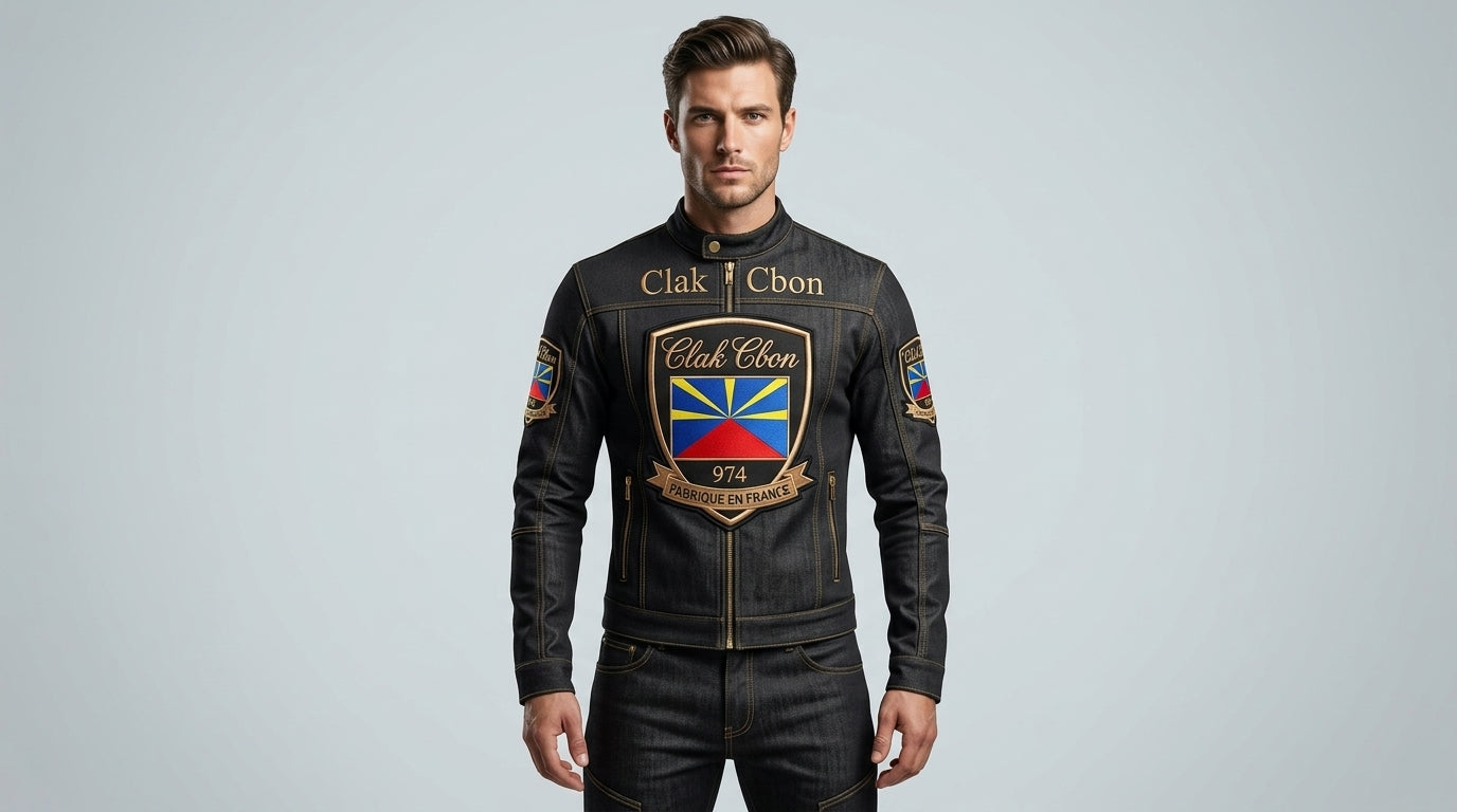 Jean Slim 974 - Clak Cbon, Élégance et Luxe - Image 1