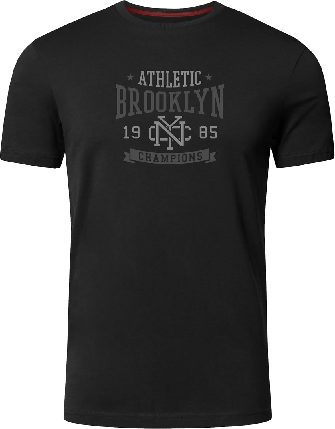 FULL TIME SPORTS Herren Baumwolle T-Shirt 4er Set Pack PRINT-001