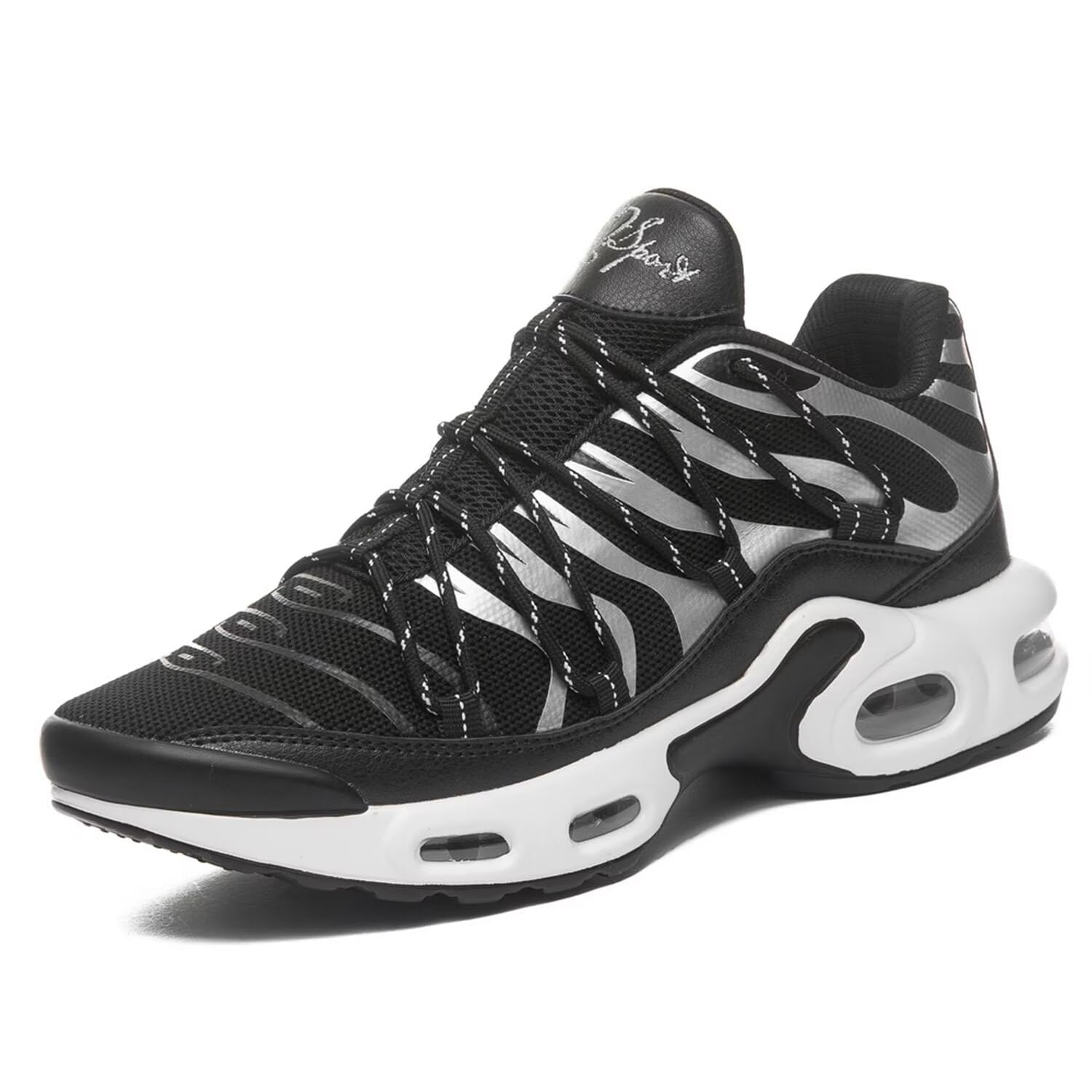 Men's Air Running Shoes Fashion with Cushion Fashion Casual Sneakers for Walking Tennis Basketball Gym Sports