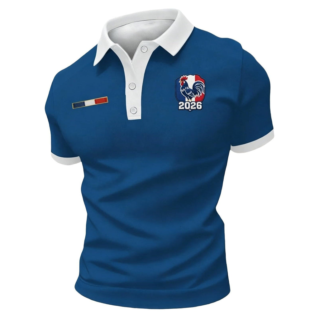 Football Jersey 2026 Men's Adult Short Sleeve T Shirt Breathable Summer Polo Shirts, Sports Football Clothing, Fan Gift