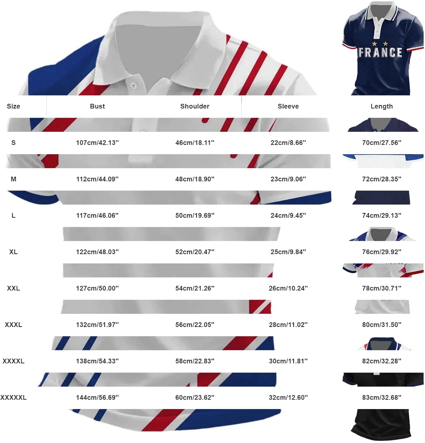 France 2026 Men's Short Sleeve Printed Football Shirt – Summer Supporter Football T-Shirt Music Fashion Streetwear Print for Sports Fans