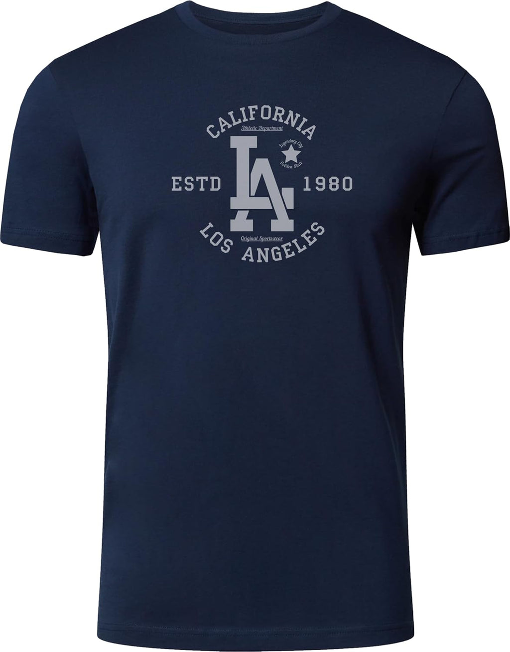 FULL TIME SPORTS Herren Baumwolle T-Shirt 4er Set Pack PRINT-001