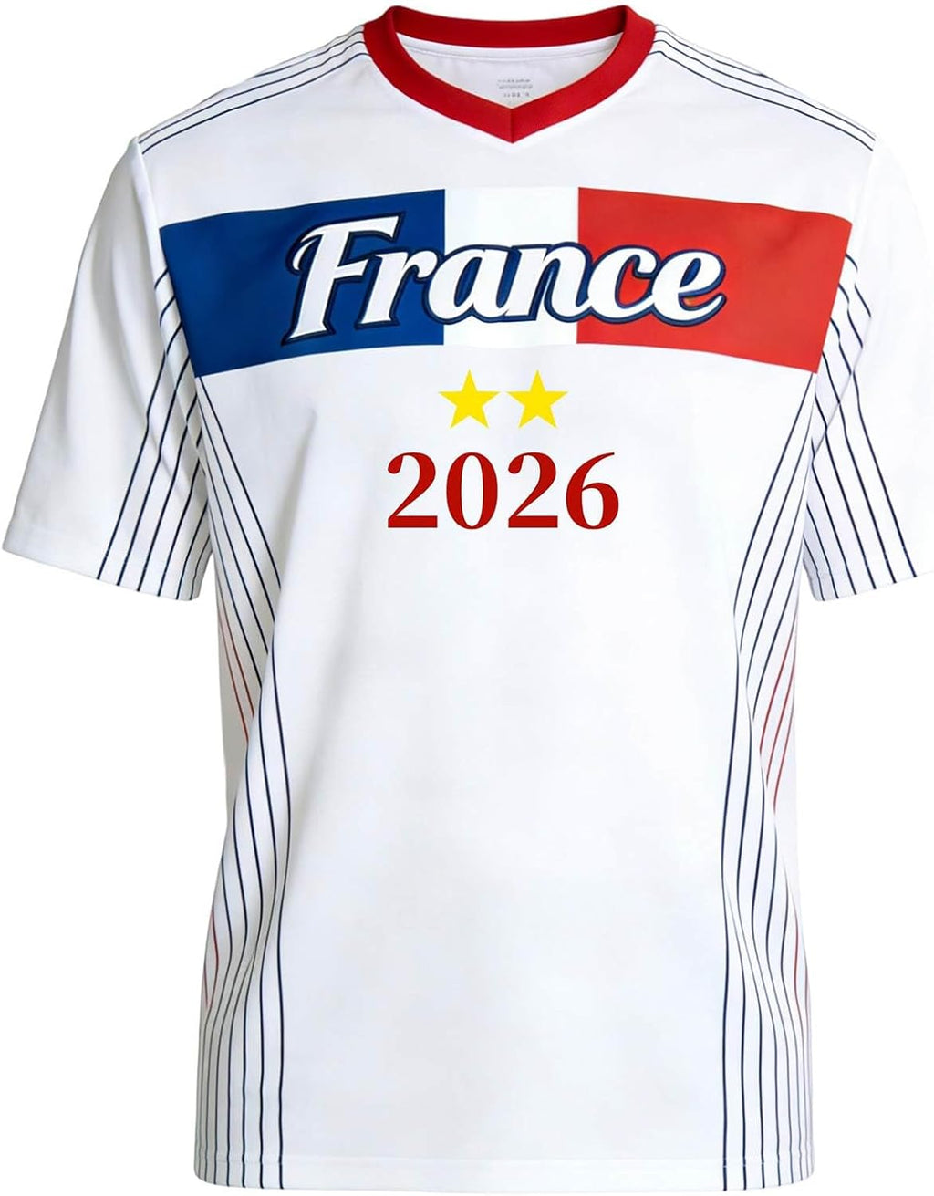 Maillot Foot Enfant Adulte Personnalisé avec Nom Numéro - 2026 Maillot de L'équipe Homme Femme Garçon T-Shirt de Maillots Domicile et Extérieur, Football Shirt, Cadeau de Sport