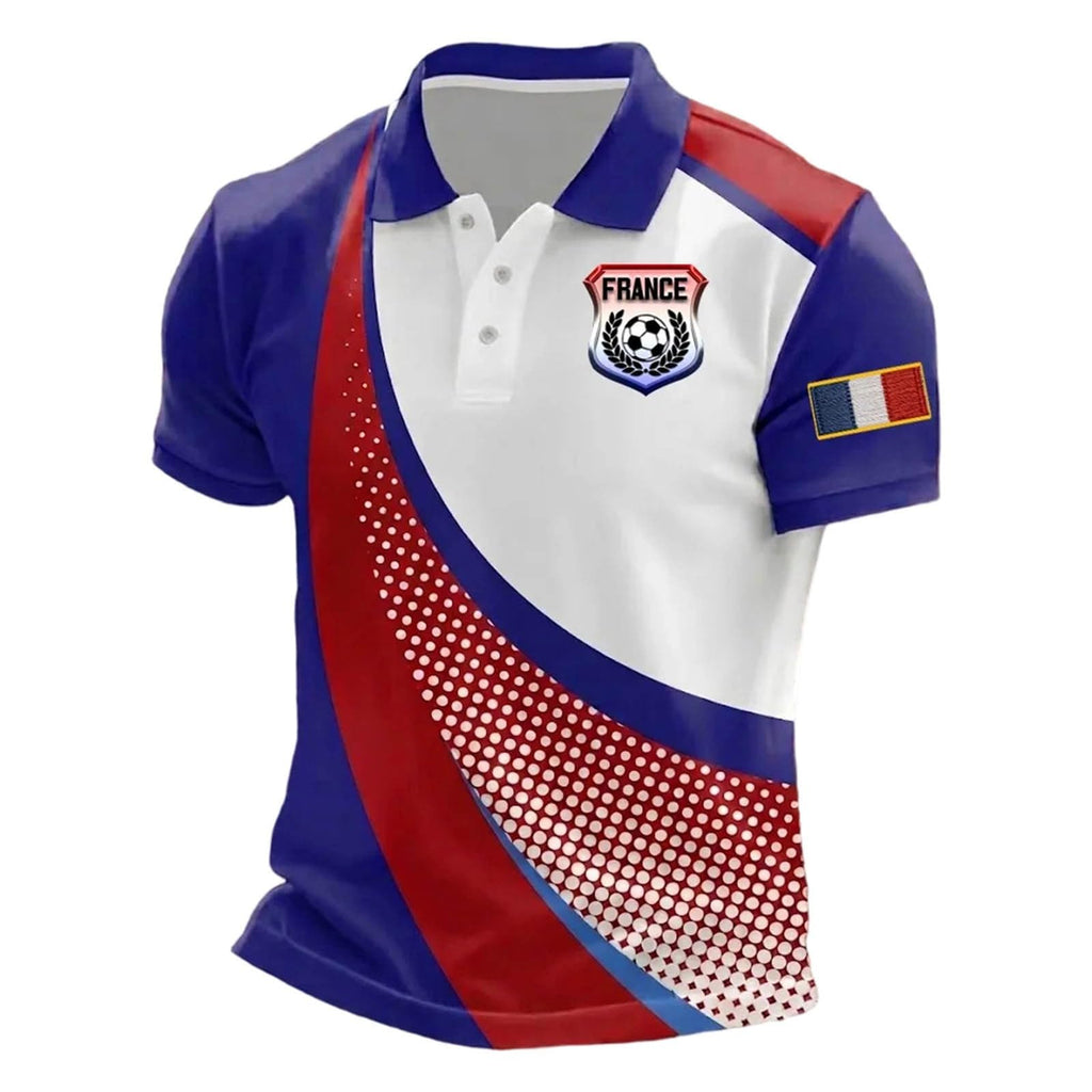Football Jersey 2026 Men's Adult Short Sleeve T Shirt Breathable Summer Polo Shirts, Sports Football Clothing, Fan Gift