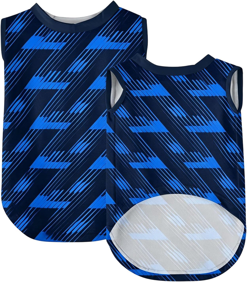 2026 World Cup Personalized Dog Cat Jersey France Personalized World Cup 2026 V Neck with Name and Number Tricolor for Small Medium Large Dog (L)
